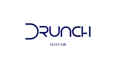 drunch mayfair logo blue