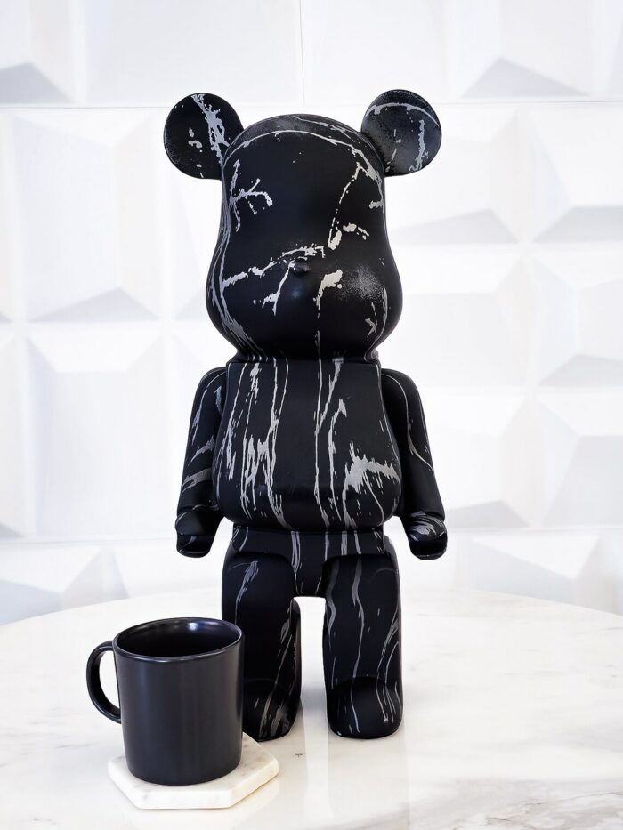 mid-size-bear-statue-black-stone