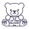 Free standard delivery teddy bear icon